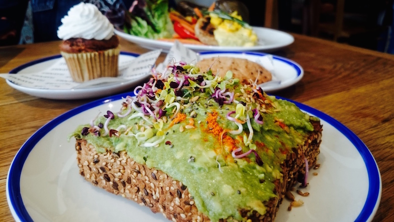 restaurant vegan flax and kale barcelone