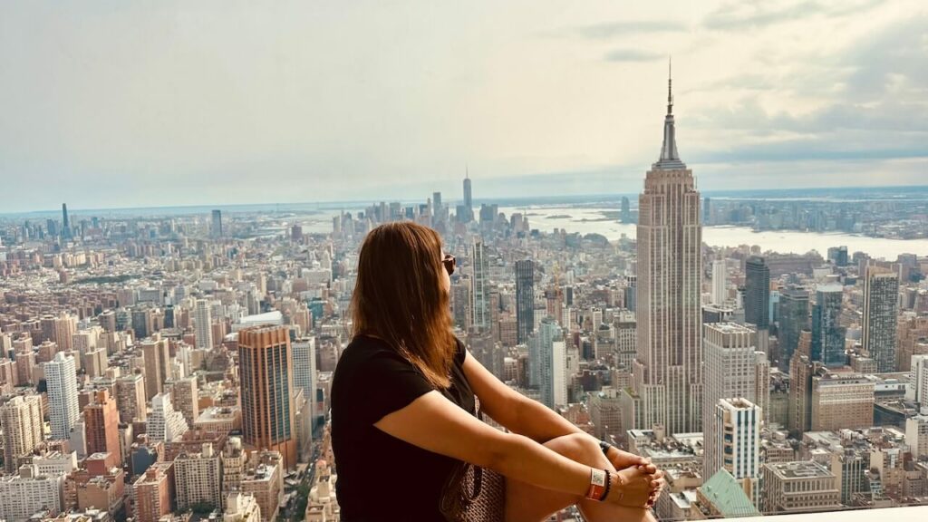 vue depuis le summit à new york