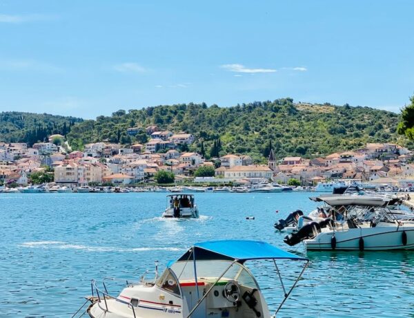 quoi faire à Trogir en une journée, du bateau