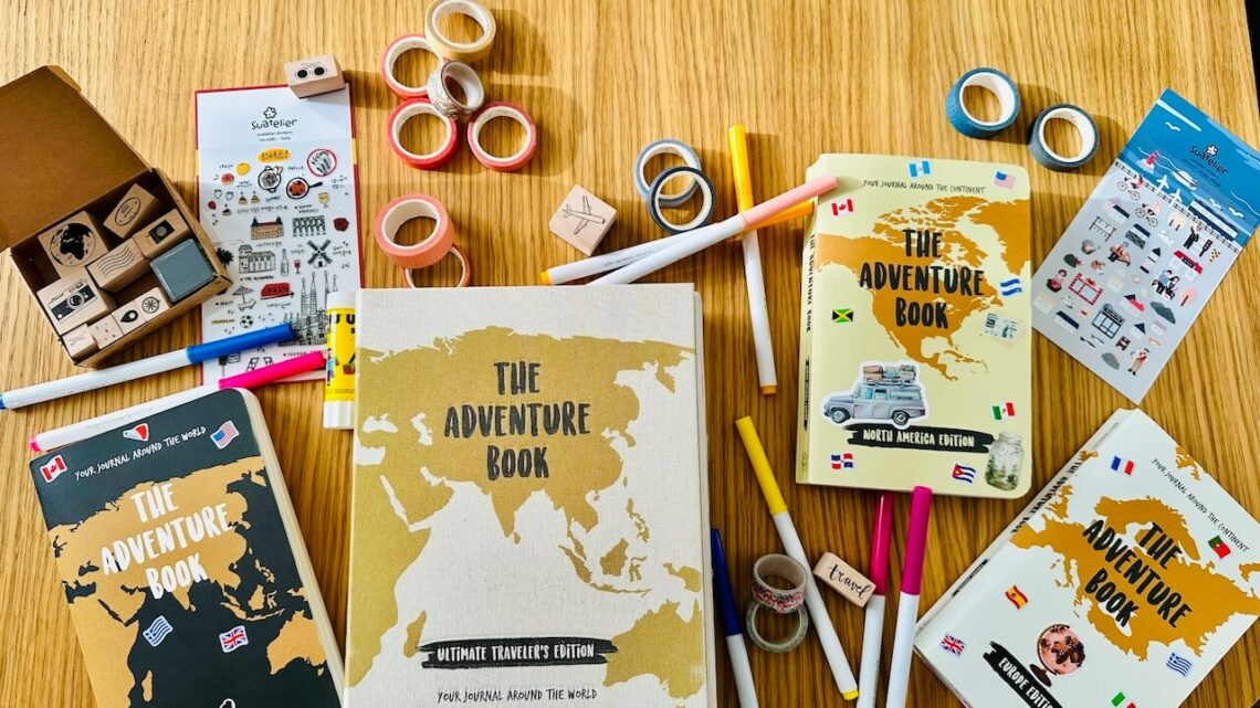 journal de voyage scrapbooking journaling travel book