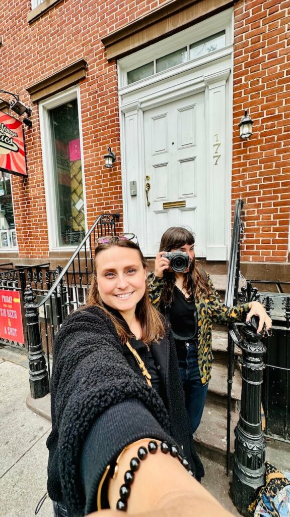 mon photoshoot a west village new york avec nawelle ajengui