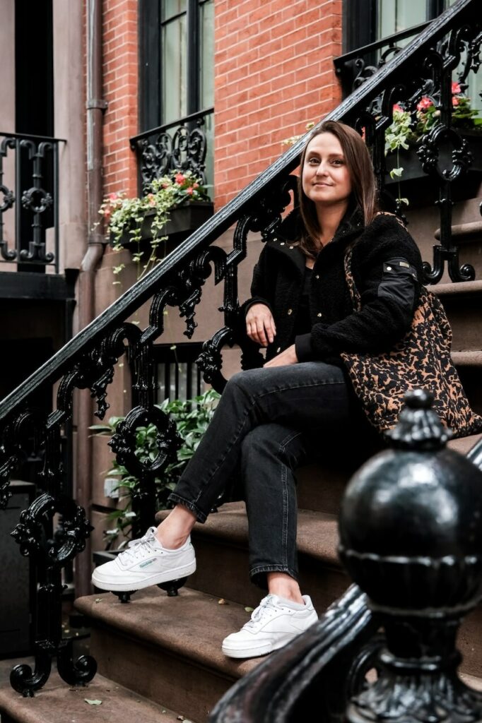 mon photoshoot a west village new york avec nawelle ajengui
